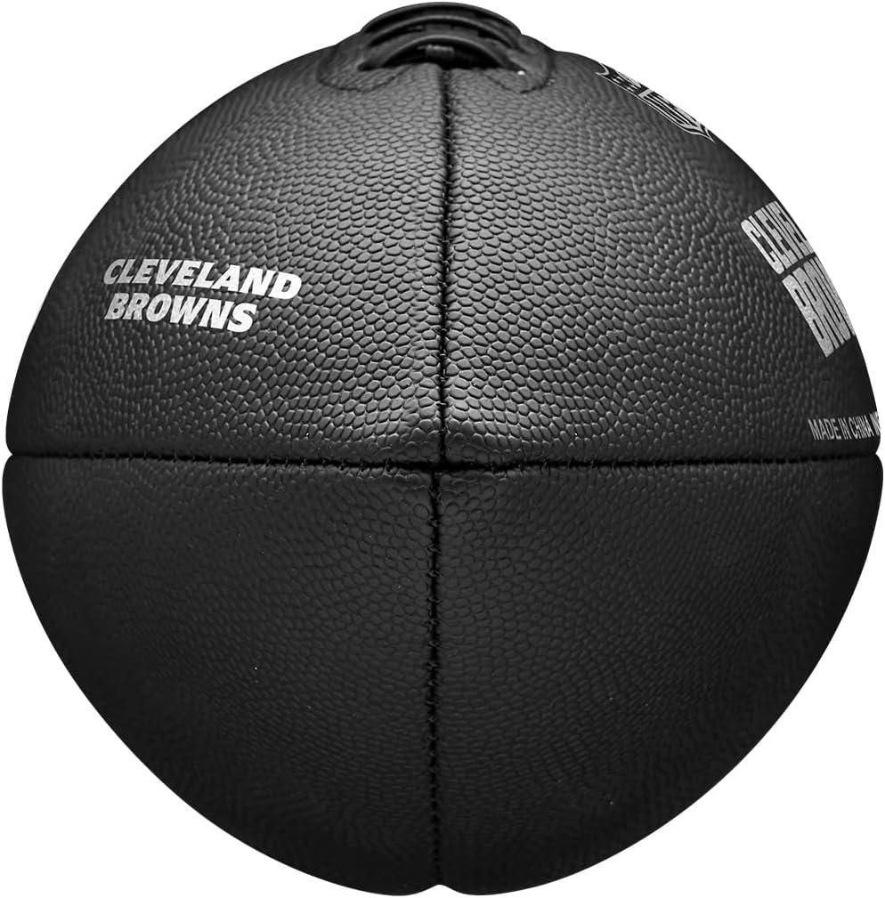 imageWilson NFL Team Metallic Premiere Footballs Official SizeCleveland Browns