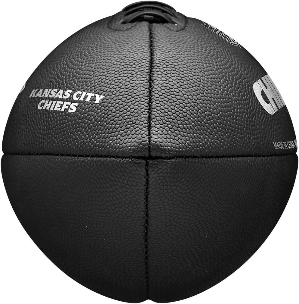 imageWilson NFL Team Metallic Premiere Footballs Official SizeKansas City Chiefs