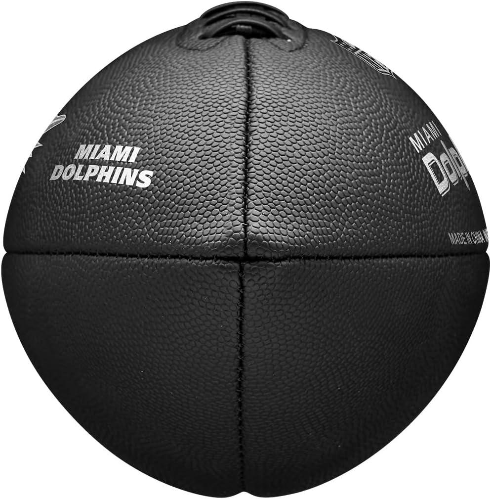 imageWilson NFL Team Metallic Premiere Footballs Official SizeMiami Dolphins