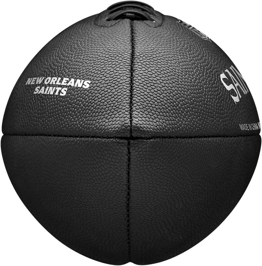 imageWilson NFL Team Metallic Premiere Footballs Official SizeNew Orleans Saints