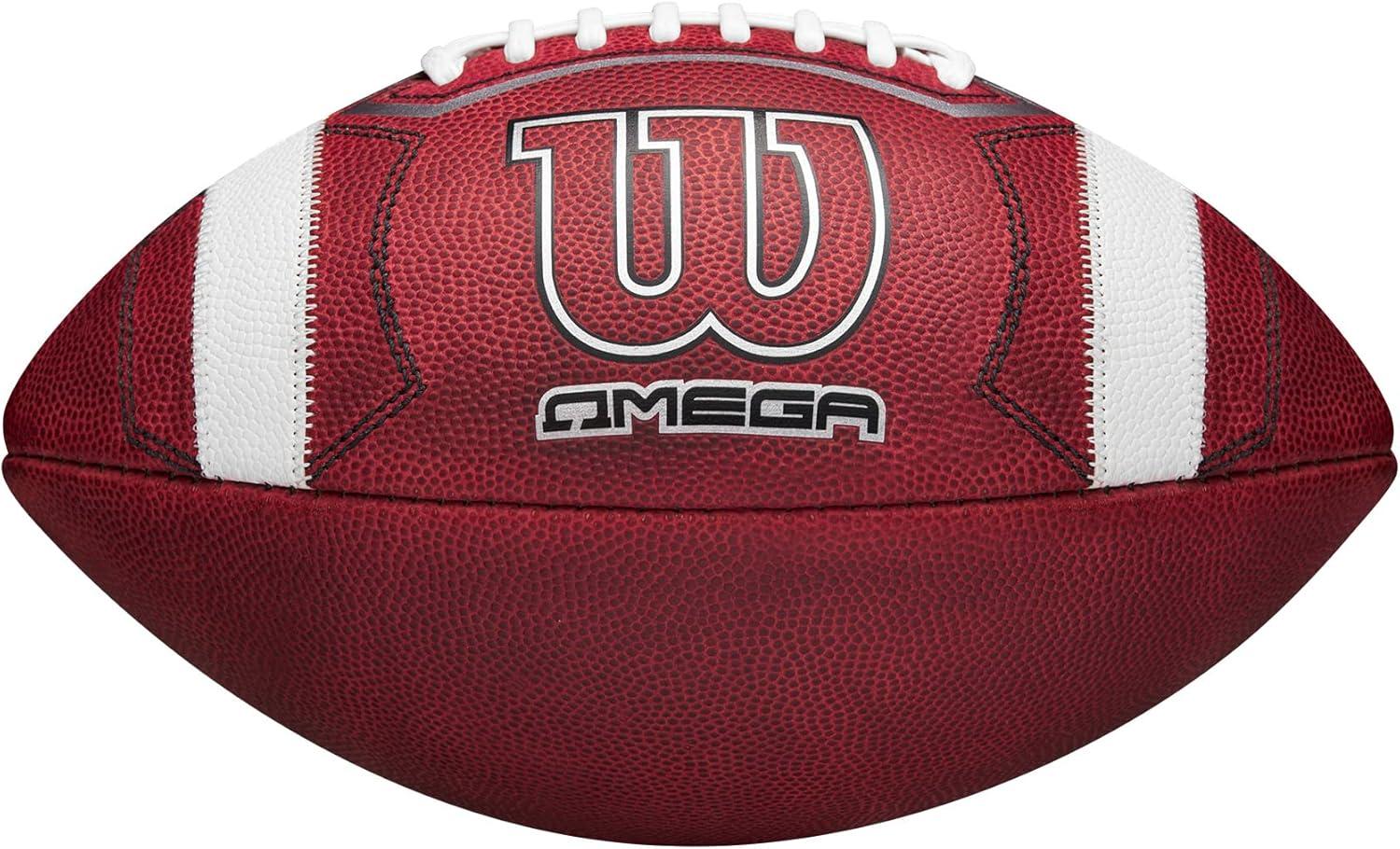 imageWilson Omega Official College Football Official Size Brown