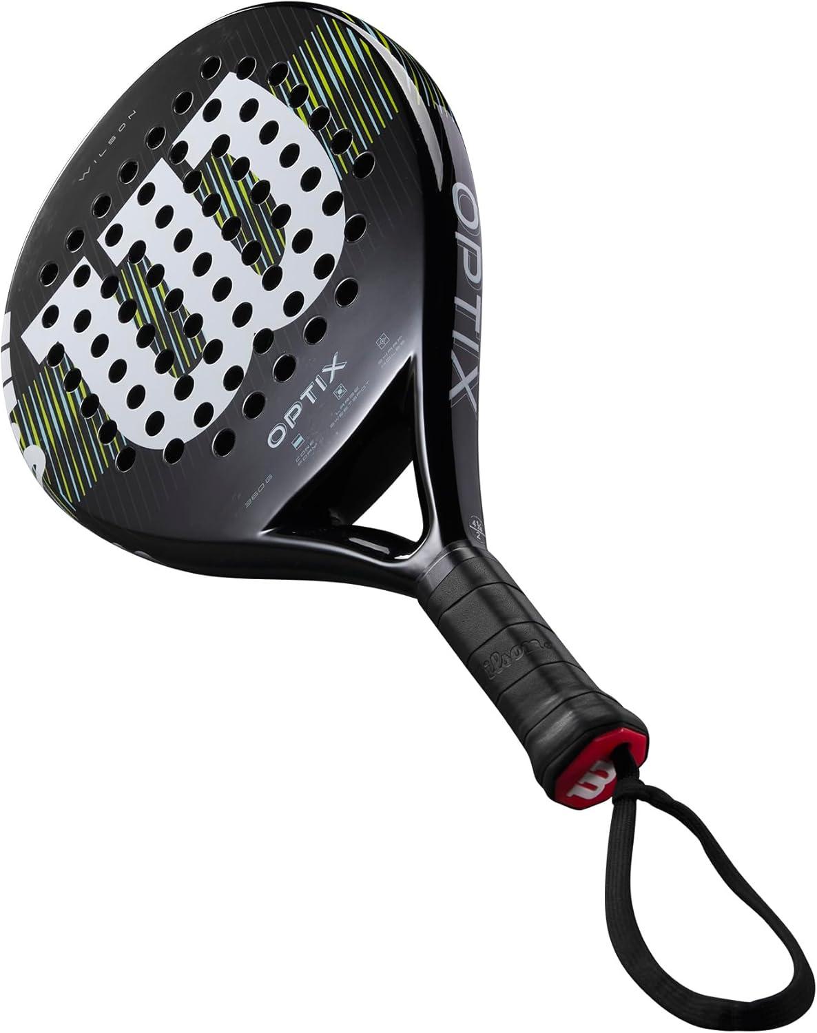 imageWilson Optix V1 Padel Rackets Grip Size 24 14BlackGreen