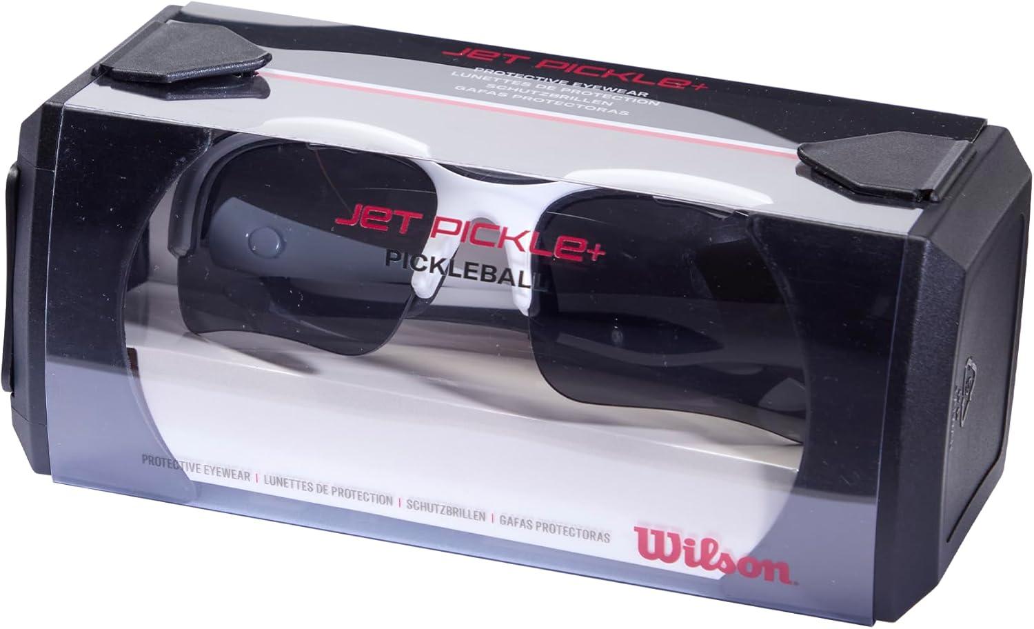 imageWilson Pickleball Eyewear WhiteBlackRed