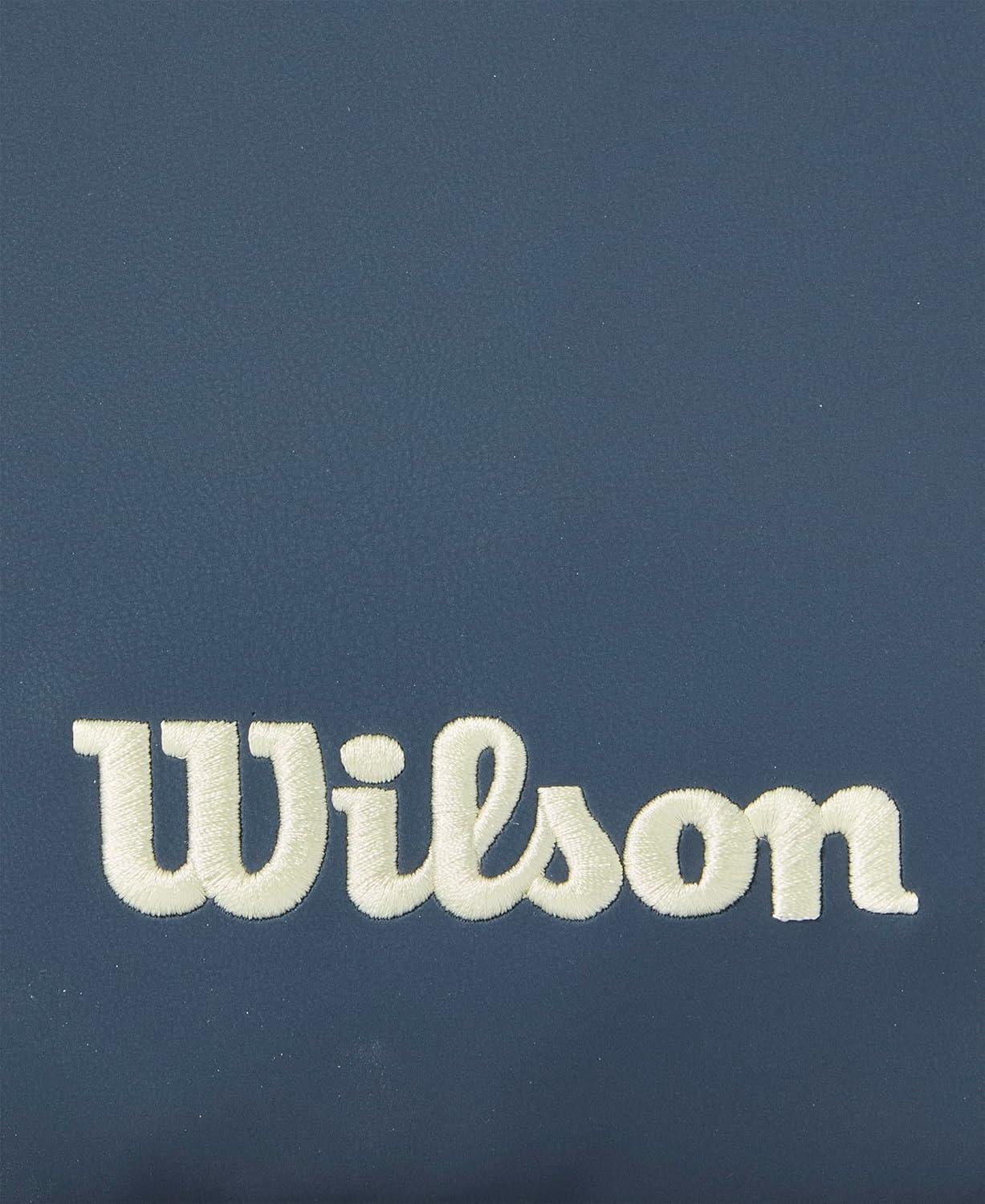imageWilson Pickleball Soft Cover Bag Holds 1 Pickleball Paddle BlueCream