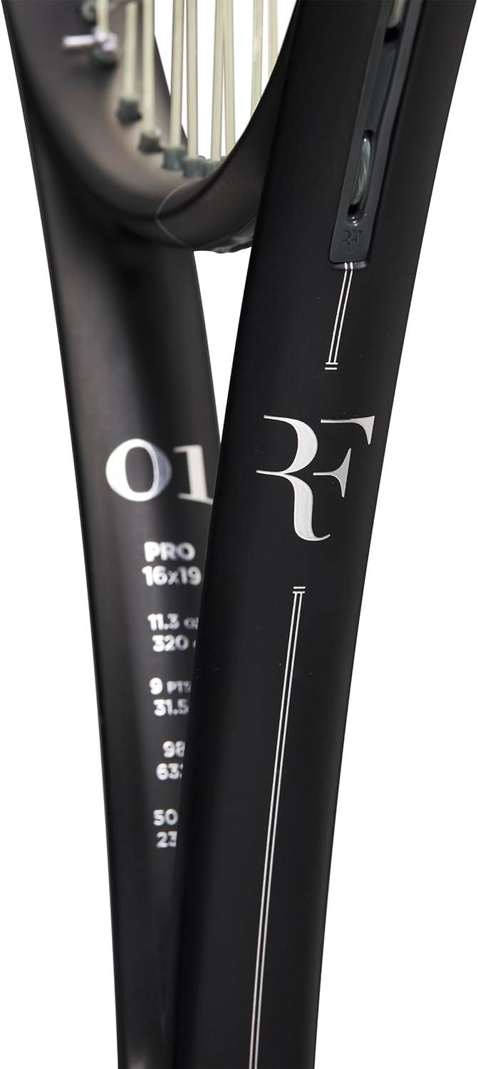 imageWilson RF 01 Pro Performance Tennis Rackets Strung with Sensation 16 Natural at Mid Range TensionGrip Size 1 4 18