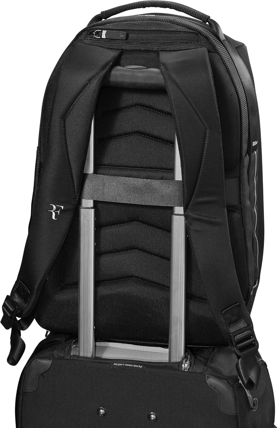 imageWilson RF Tennis Racket CoverBlackHolds up to 2 Rackets
