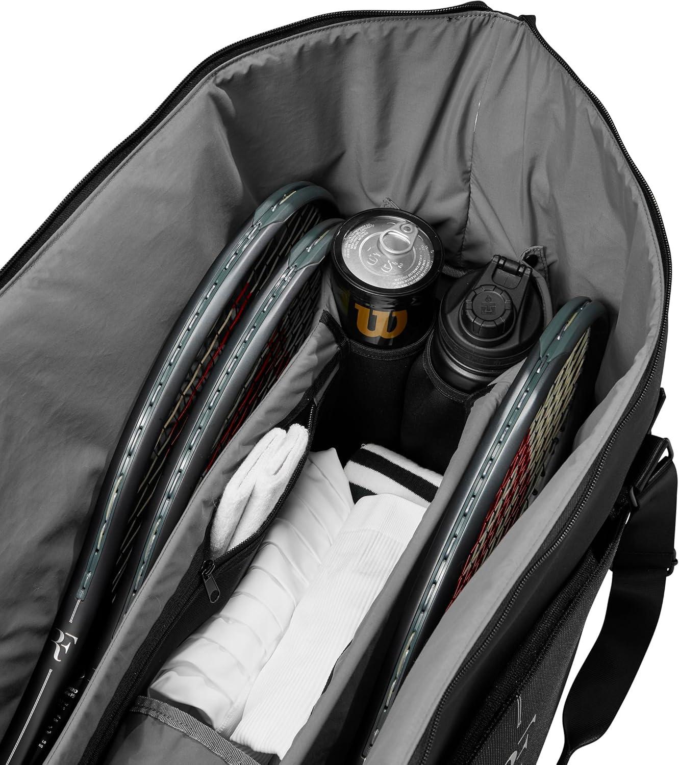 imageWilson RF Tennis Racket CoverBlackHolds up to 6 Rackets