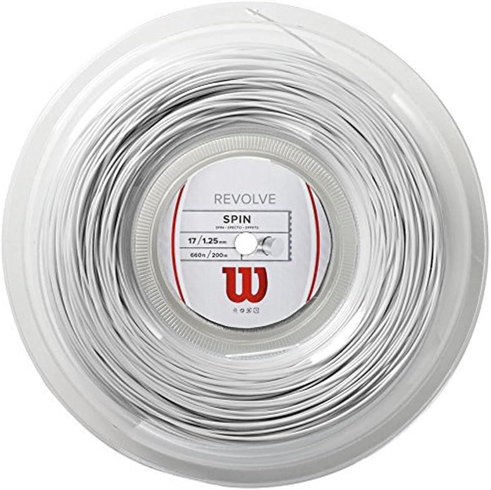 imageWilson Revolve Tennis String Set and 200m Reel 16 and 17 GaugeWhite