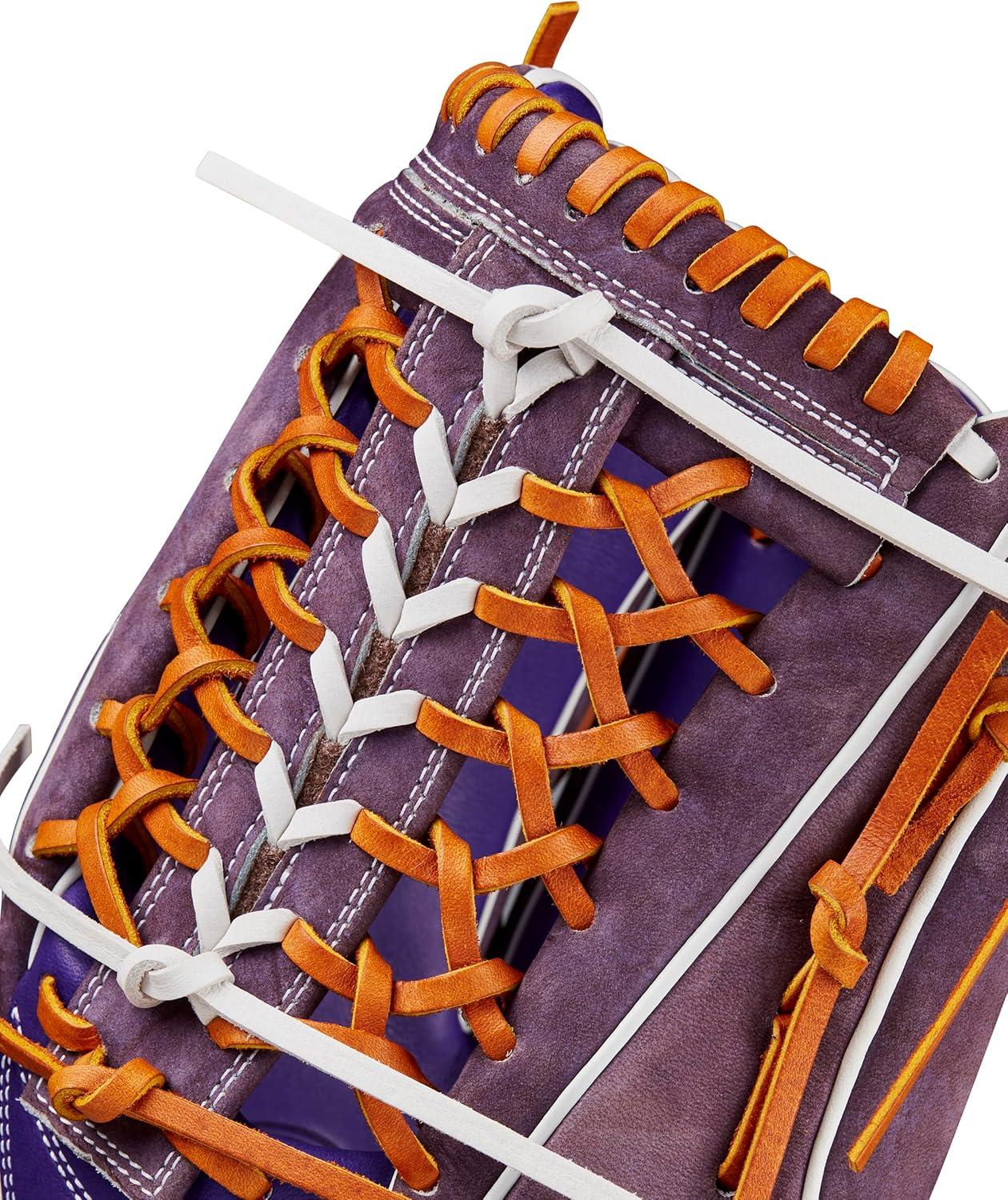 imageWilson Spring 2025 A2000 Fastpitch GlovesPurpleSaddleWhite