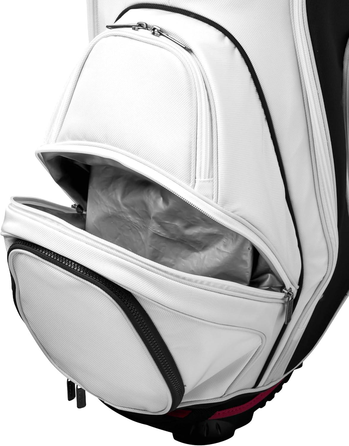 imageWilson Staff Alpine Golf Cart Bag WhiteBlackWhiteBlack