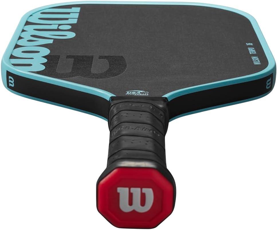imageWilson Tempo Series 16mm Pickleball Paddles Grip Size 24 14 BlackBlueBlackBlue