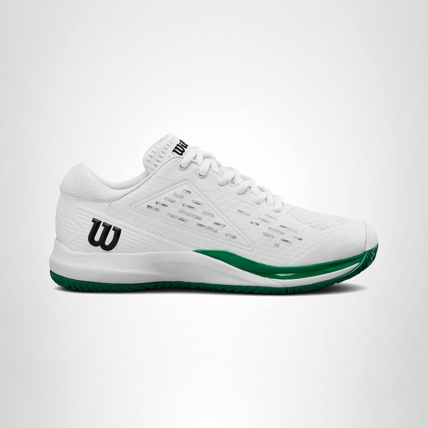 imageWilson UnisexChild Rush Pro Ace Junior Tennis ShoesWhiteBosphorus