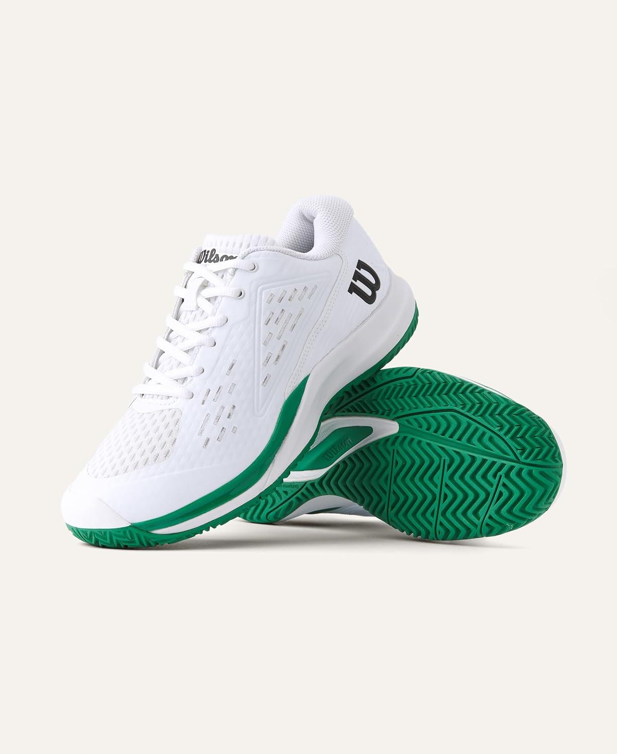 imageWilson UnisexChild Rush Pro Ace Junior Tennis ShoesWhiteBosphorus