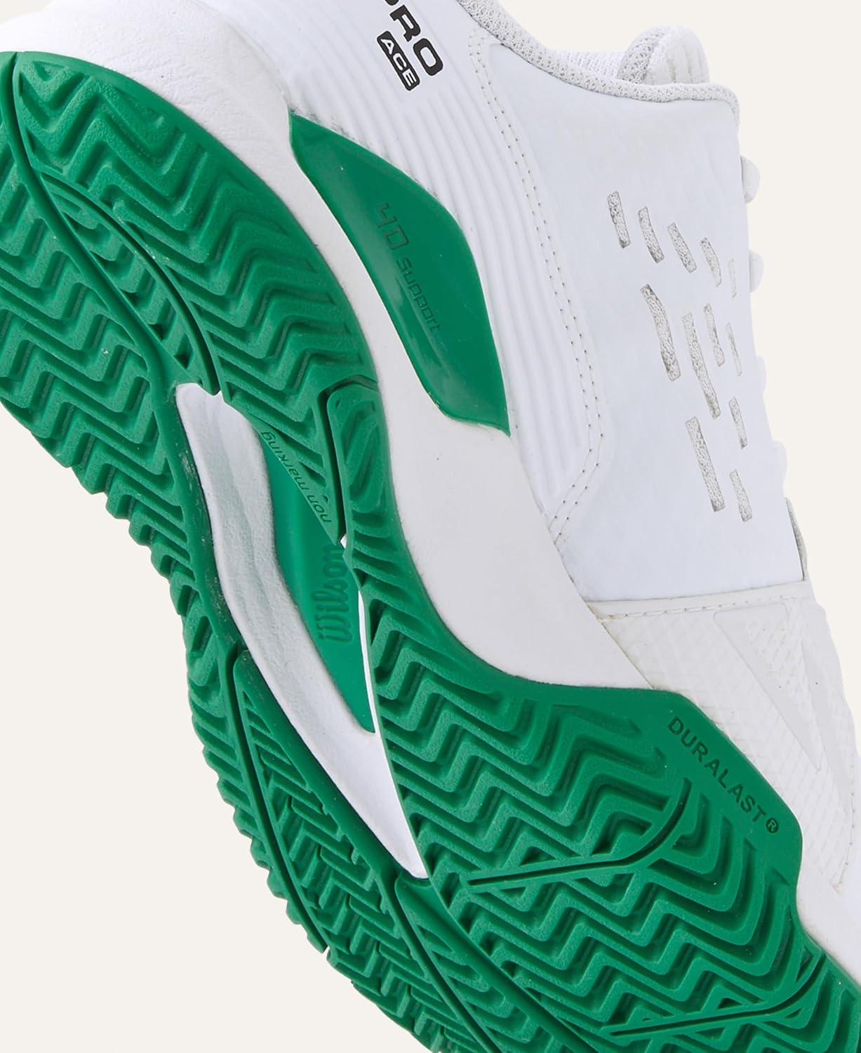 imageWilson UnisexChild Rush Pro Ace Junior Tennis ShoesWhiteBosphorus
