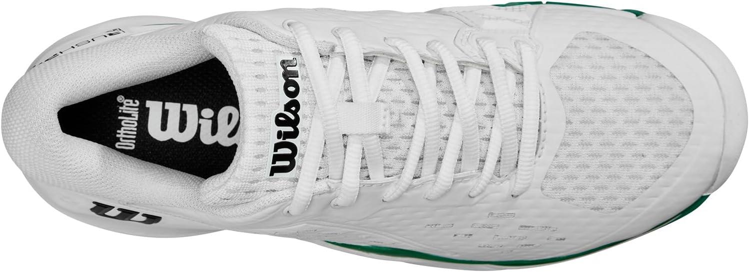 imageWilson UnisexChild Rush Pro Ace Junior Tennis ShoesWhiteBosphorus