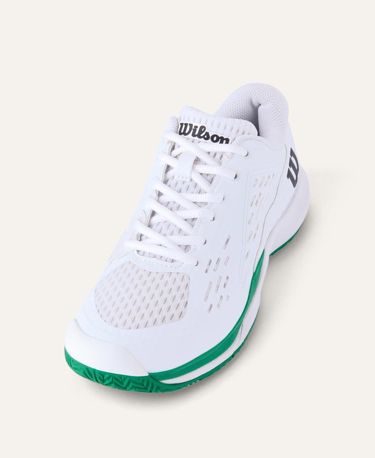 imageWilson UnisexChild Rush Pro Ace Junior Tennis ShoesWhiteBosphorus