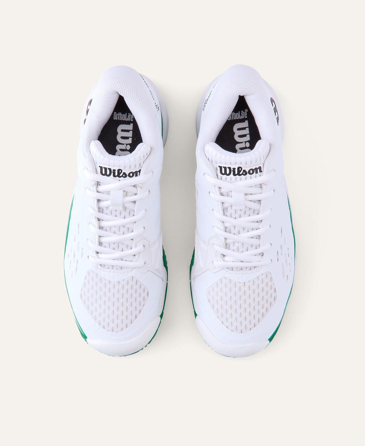 imageWilson UnisexChild Rush Pro Ace Junior Tennis ShoesWhiteBosphorus