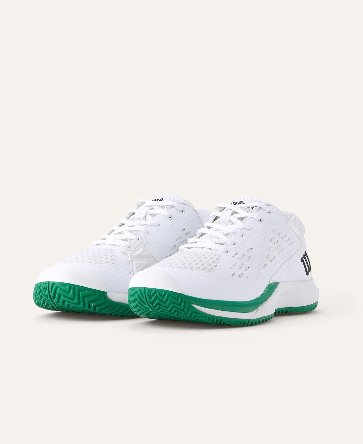 imageWilson UnisexChild Rush Pro Ace Junior Tennis ShoesWhiteBosphorus