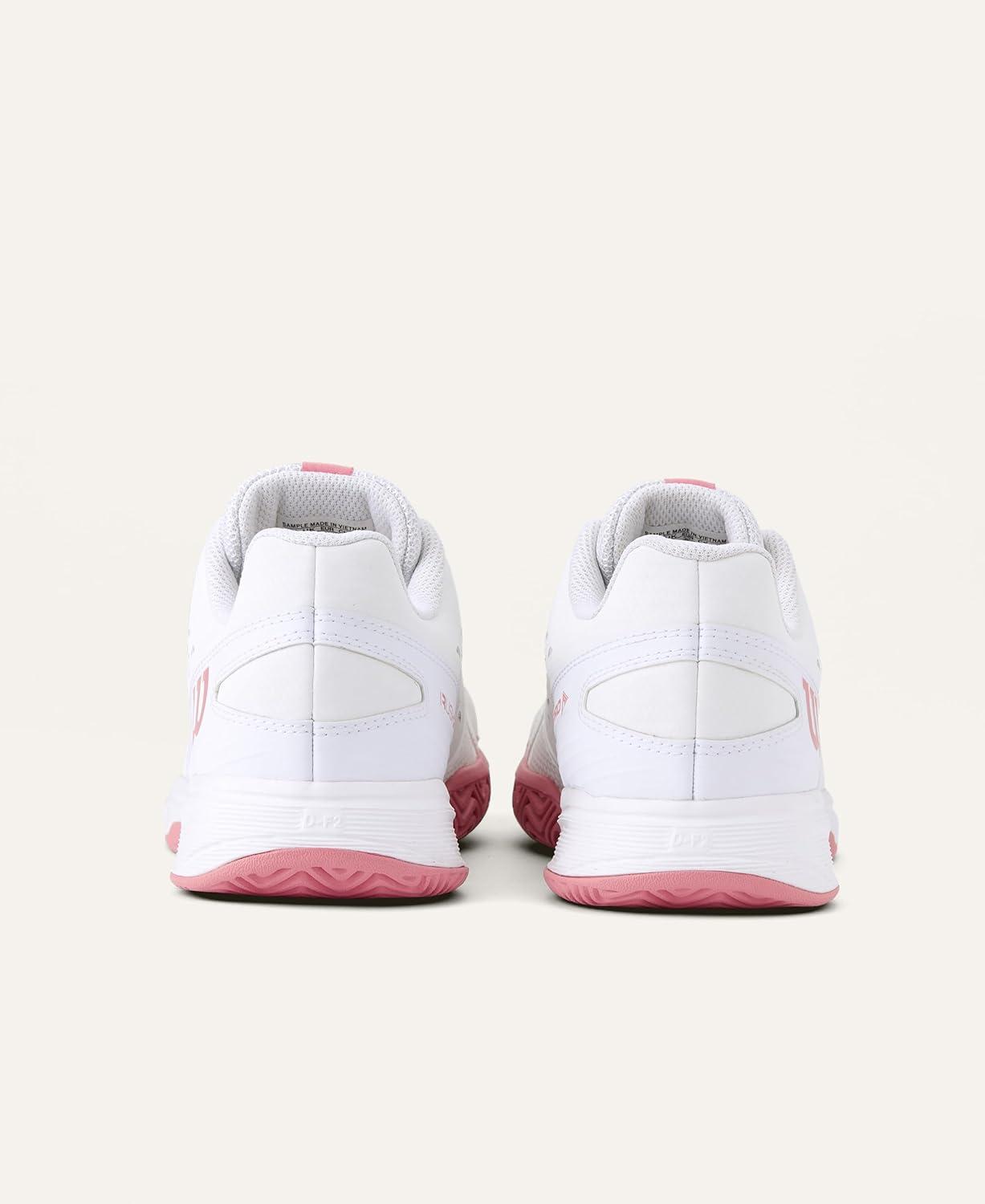 imageWilson UnisexChild Rush Pro Lite Junior Tennis ShoesWhiteMauveglow