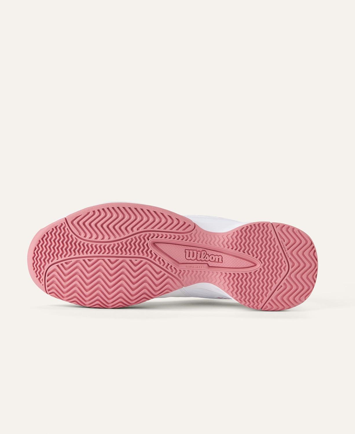 imageWilson UnisexChild Rush Pro Lite Junior Tennis ShoesWhiteMauveglow