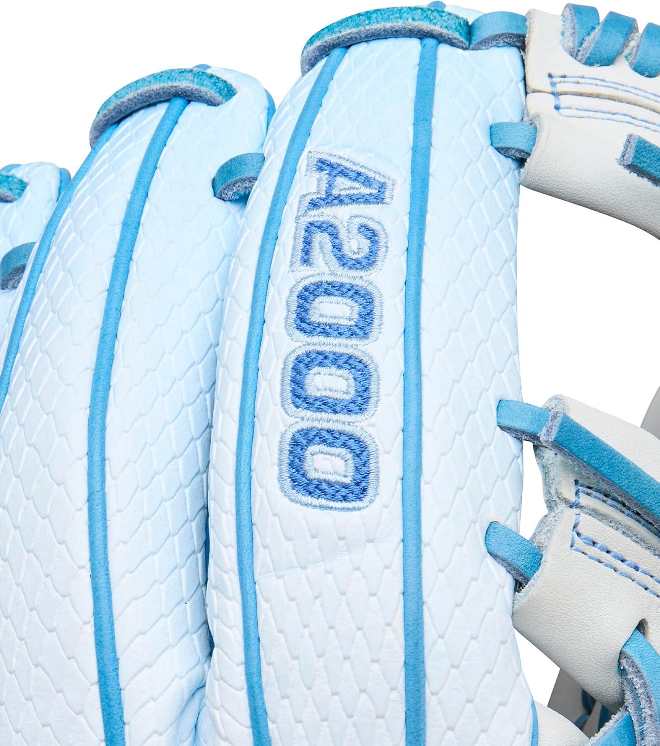 imageWilson Winter 2025 A2000 Fastpitch GlovesSky BlueWhite