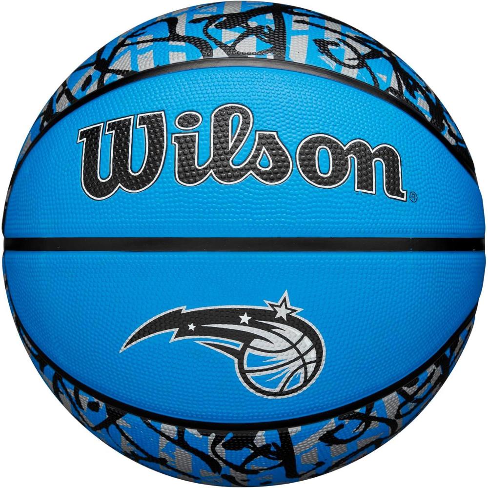 imageWILSON NBA Team Graffiti Basketballs Size 7295Orlando Magic