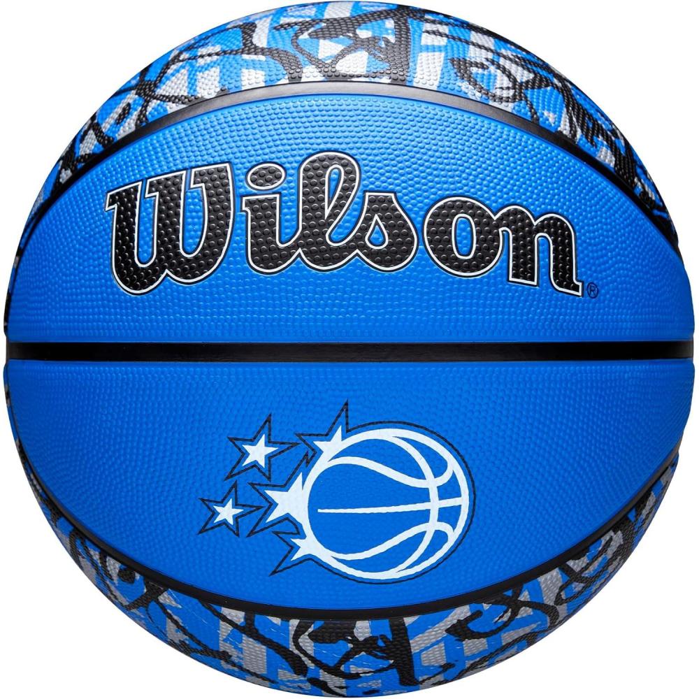 imageWILSON NBA Team Graffiti Basketballs Size 7295Orlando Magic New Version