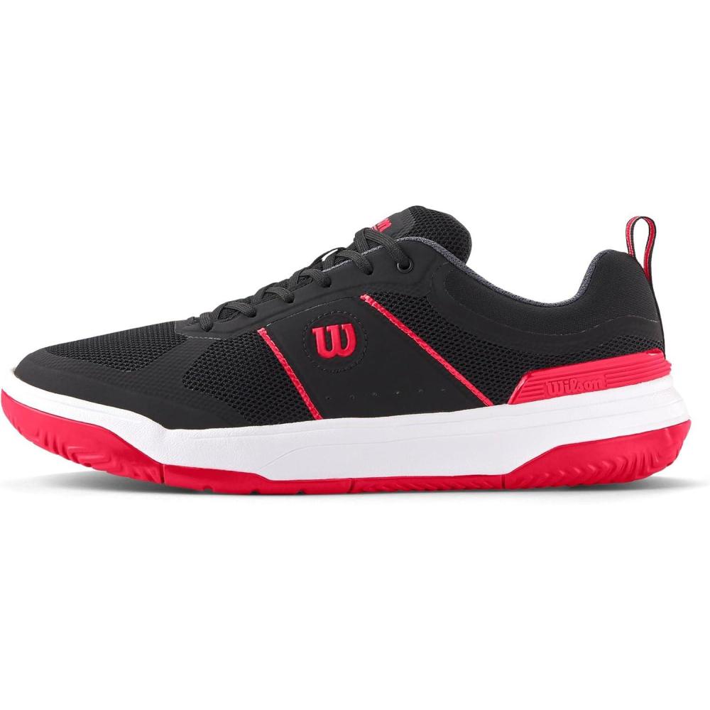 imageWilson Mens Pickle Pro Mens Pickleball ShoesBlackInfraredWhite