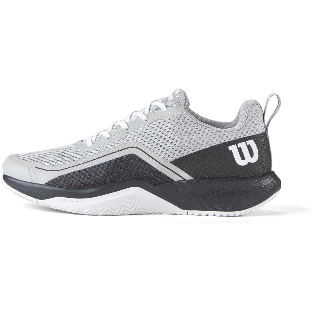 imageWilson Mens Rush Pro Lite Mens Tennis ShoesPearl BlueEbonyWhite