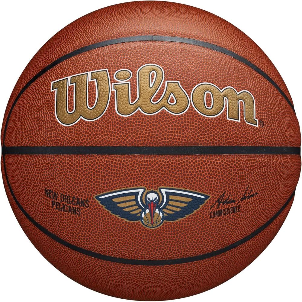 imageWilson NBA Team Alliance Basketballs Size 7295New Orleans Pelicans
