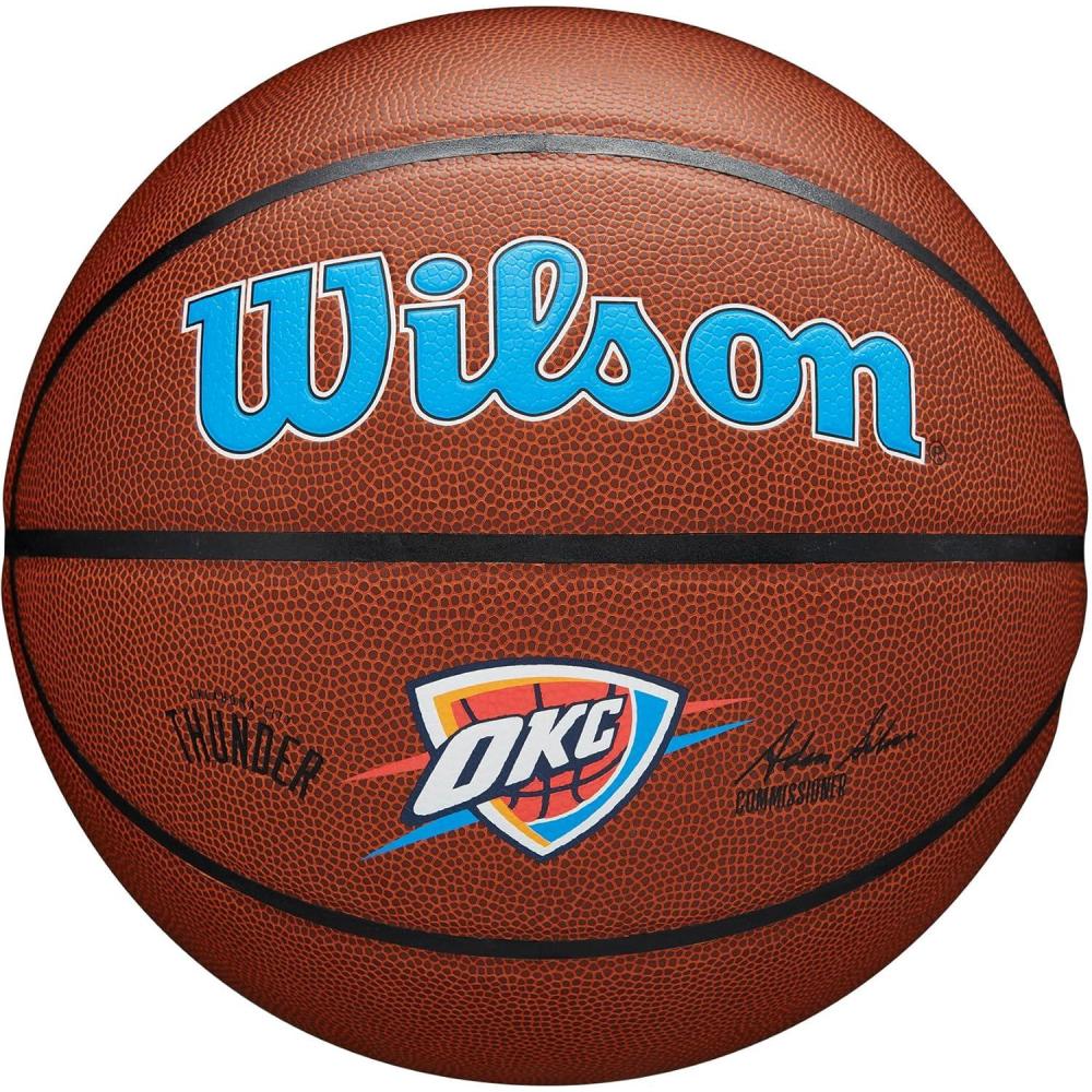 imageWilson NBA Team Alliance Basketballs Size 7295Oklahoma City Thunder