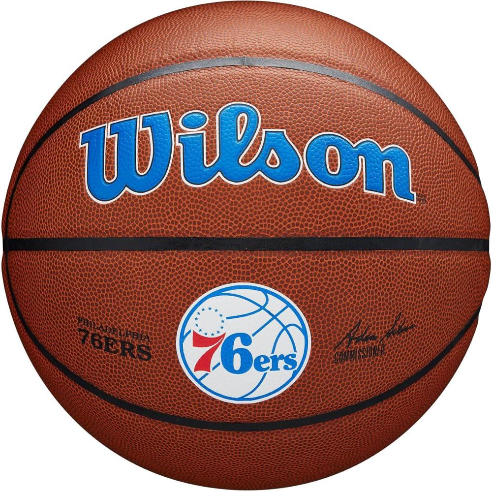 imageWilson NBA Team Alliance Basketballs  Size 7295Philadelphia 76ers