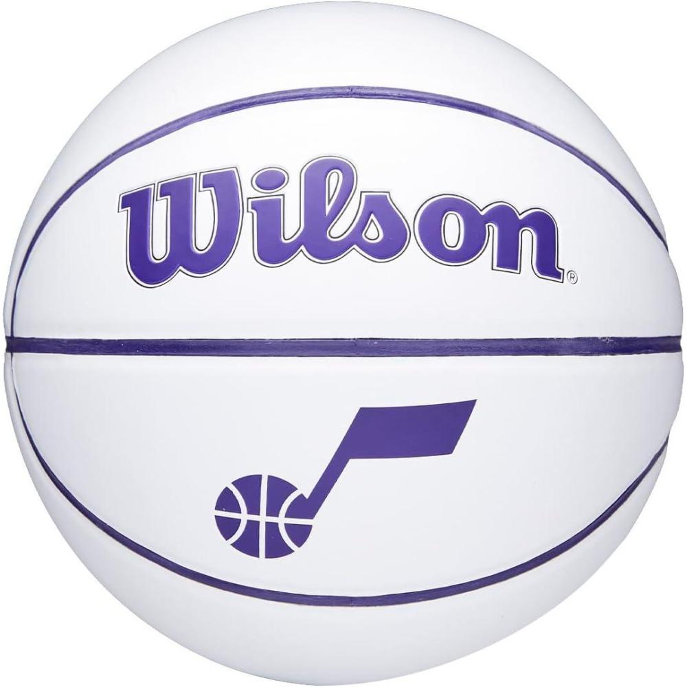 imageWilson NBA Team Autograph Mini Basketballs Size 322Utah Jazz New Version