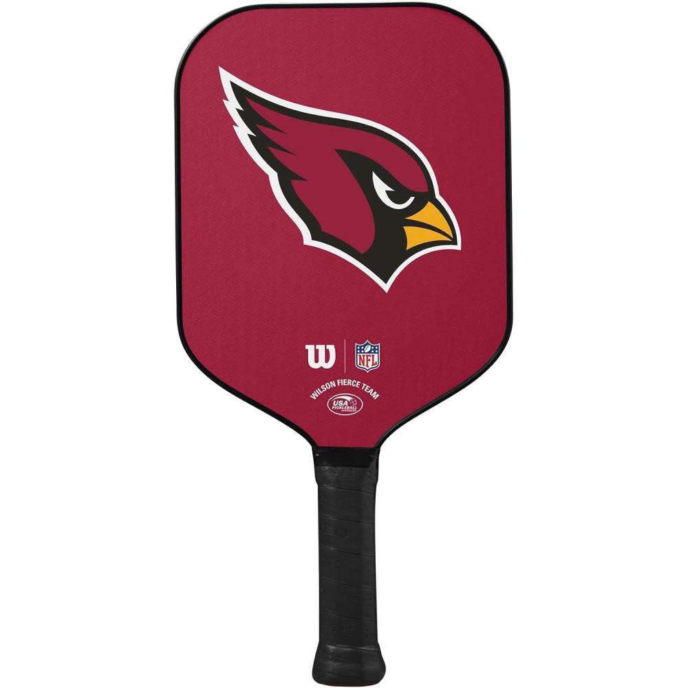 imageWilson NFL Collection Fierce Team Pickleball Paddles Grip Size 24 14Arizona Cardinals