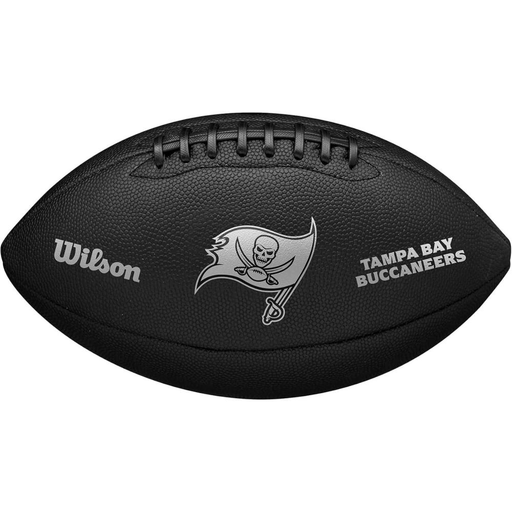imageWilson NFL Team Metallic Premiere Footballs Official SizeTampa Bay Buccaneers