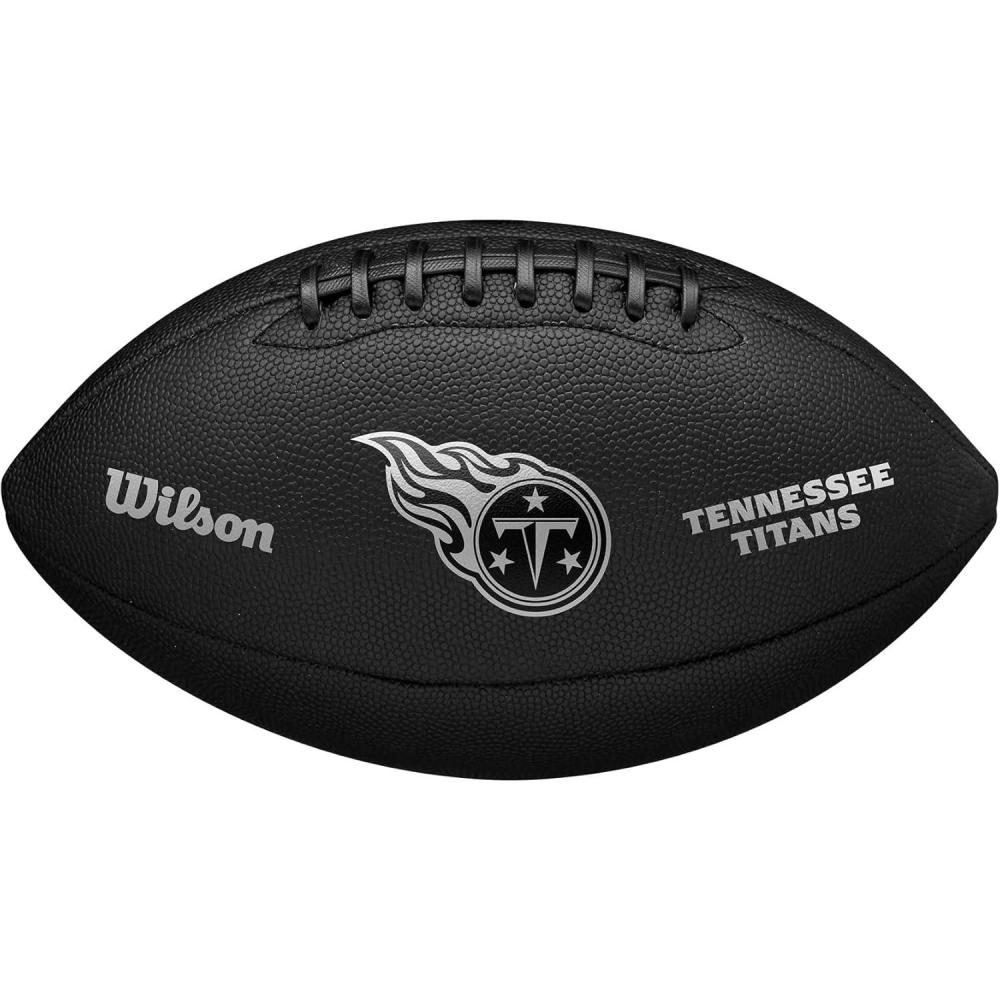 imageWilson NFL Team Metallic Premiere Footballs Official SizeTennessee Titans