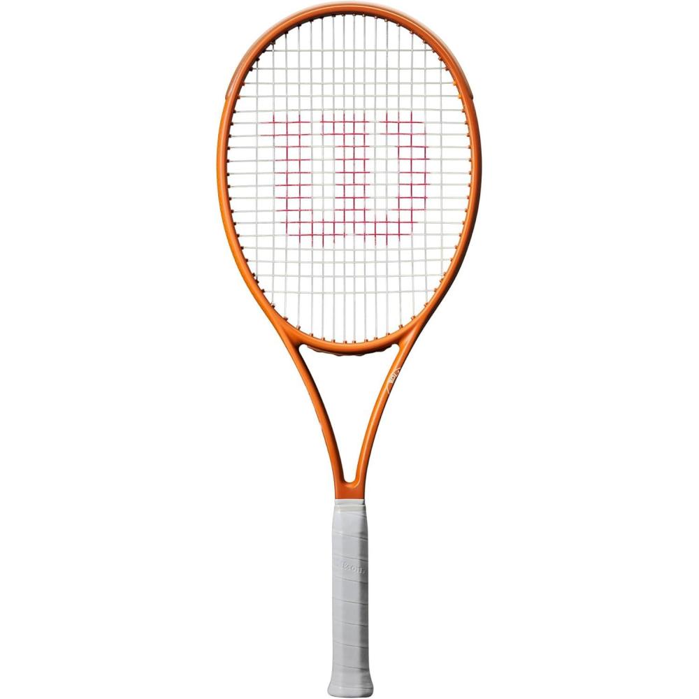 imageWilson RolandGarros 2025 Blade 98 16x19 V9 Unstrung Adult Performance Tennis Racket Grip Size 24 14Grip Size 1 4 18