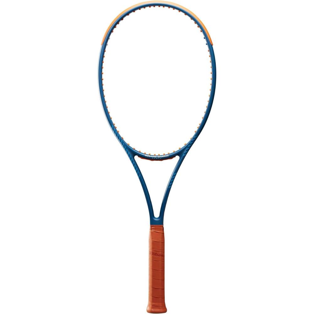 imageWilson RolandGarros Blade 98 16x19 V9 Unstrung Performance Tennis Racket Grip Size 14