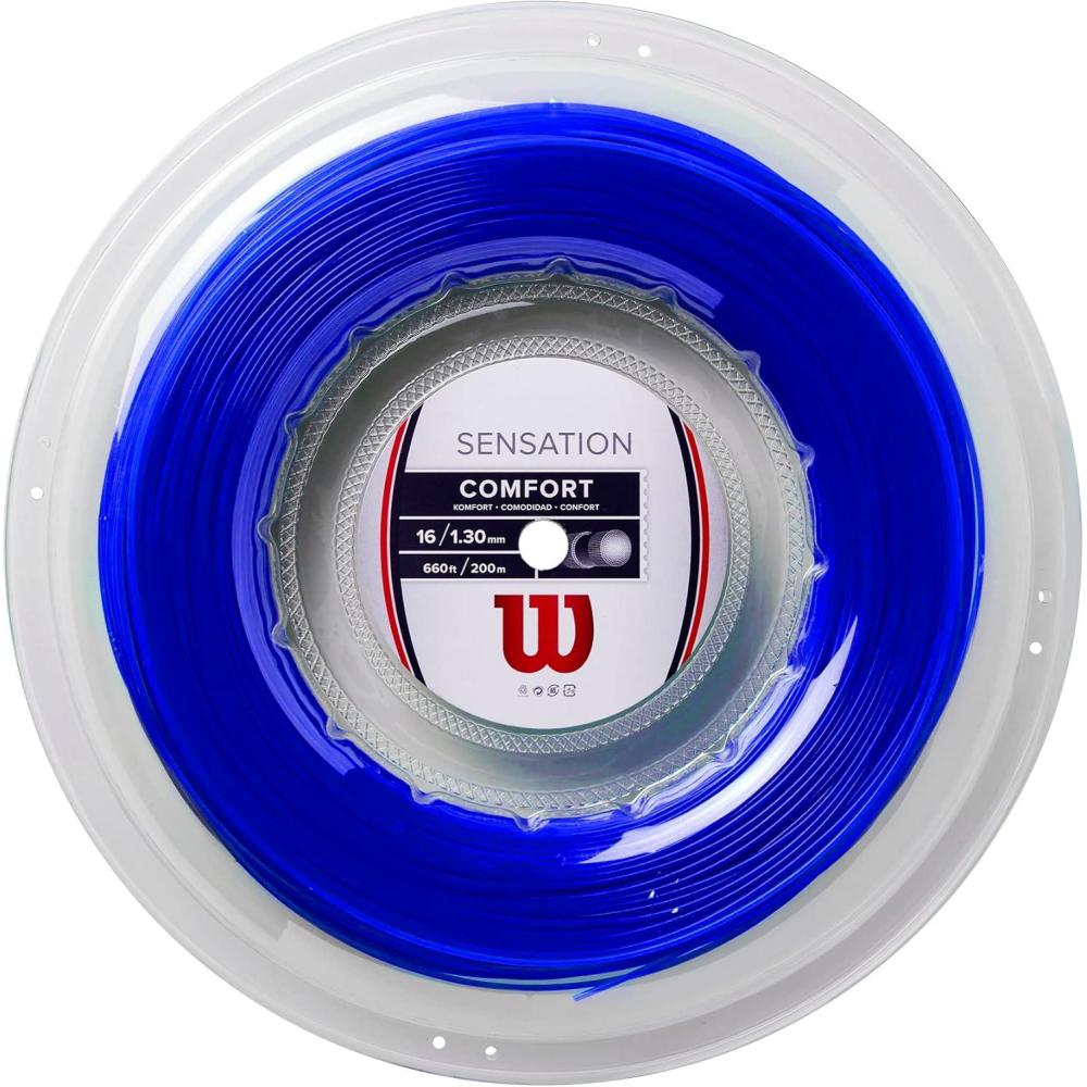 imageWilson Sensation Tennis String  Set and 200m ReelBlue
