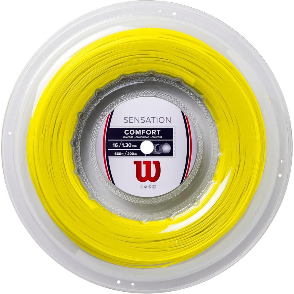 imageWilson Sensation Tennis String Set and 200m ReelYellow