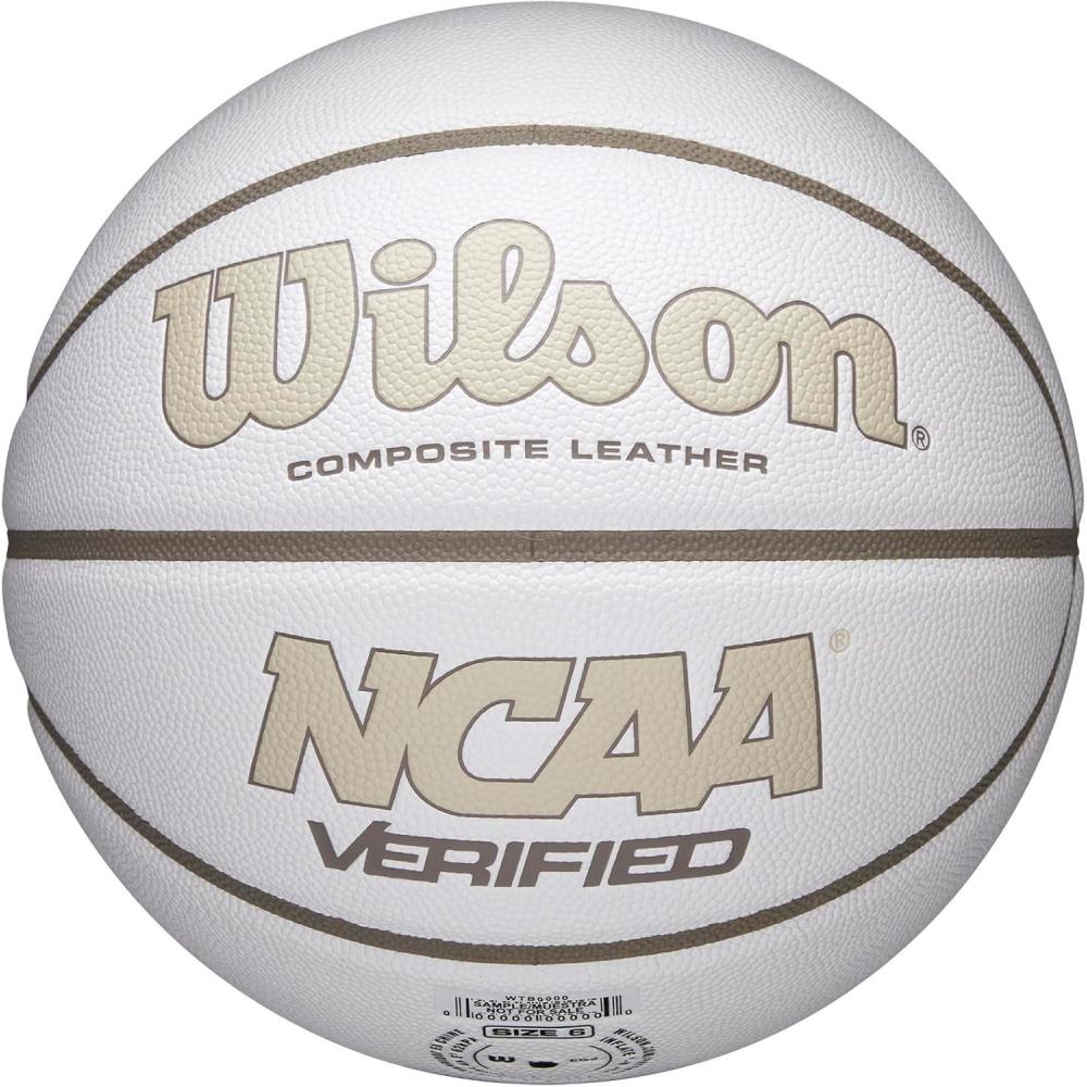 imageWilson Verified IndoorOutdoor BasketballsWhiteTan