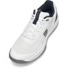 WILSON Mens Courtglide Men’s Tennis Shoes(White/Navy Blazer/Quarry)