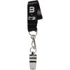 WILSON NBA Brass Basketball Whistle with Lanyard