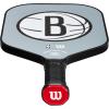 WILSON NBA Collection Fierce Team Pickleball Paddles – Grip Size 2-4 1/4″(Brooklyn Nets)