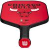 WILSON NBA Collection Fierce Team Pickleball Paddles – Grip Size 2-4 1/4″(Chicago Bulls)