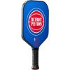 WILSON NBA Collection Fierce Team Pickleball Paddles – Grip Size 2-4 1/4″(Detroit Pistons)