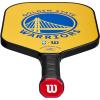 WILSON NBA Collection Fierce Team Pickleball Paddles – Grip Size 2-4 1/4″(Golden State Warriors)