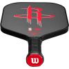 WILSON NBA Collection Fierce Team Pickleball Paddles – Grip Size 2-4 1/4″(Houston Rockets)