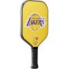 WILSON NBA Collection Fierce Team Pickleball Paddles – Grip Size 2-4 1/4″(Los Angeles Lakers)
