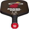 WILSON NBA Collection Fierce Team Pickleball Paddles – Grip Size 2-4 1/4″(Miami Heat)